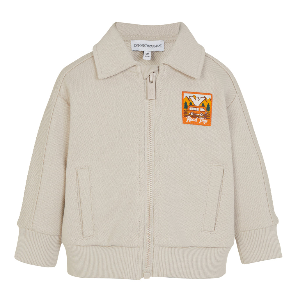 Emporio Armani Junior Hooded Sweat Jacket