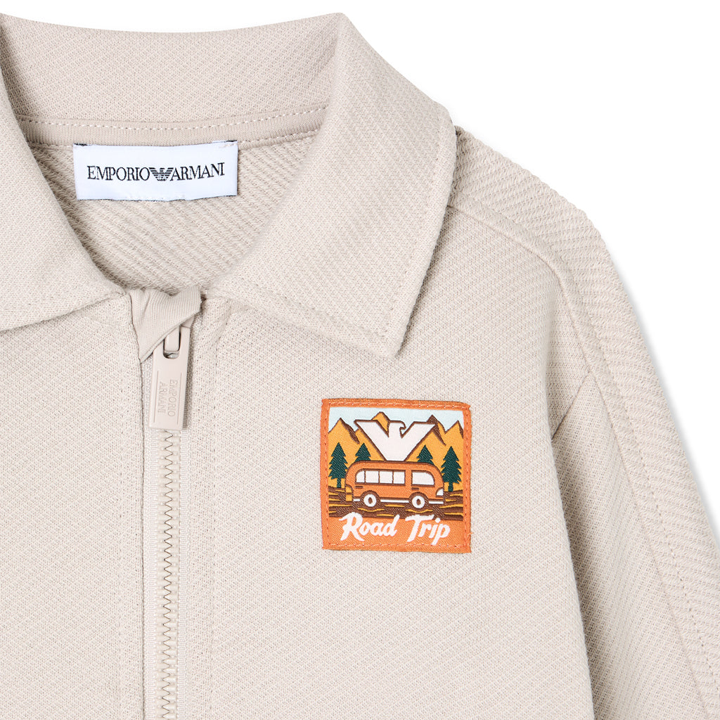 Emporio Armani Junior Hooded Sweat Jacket