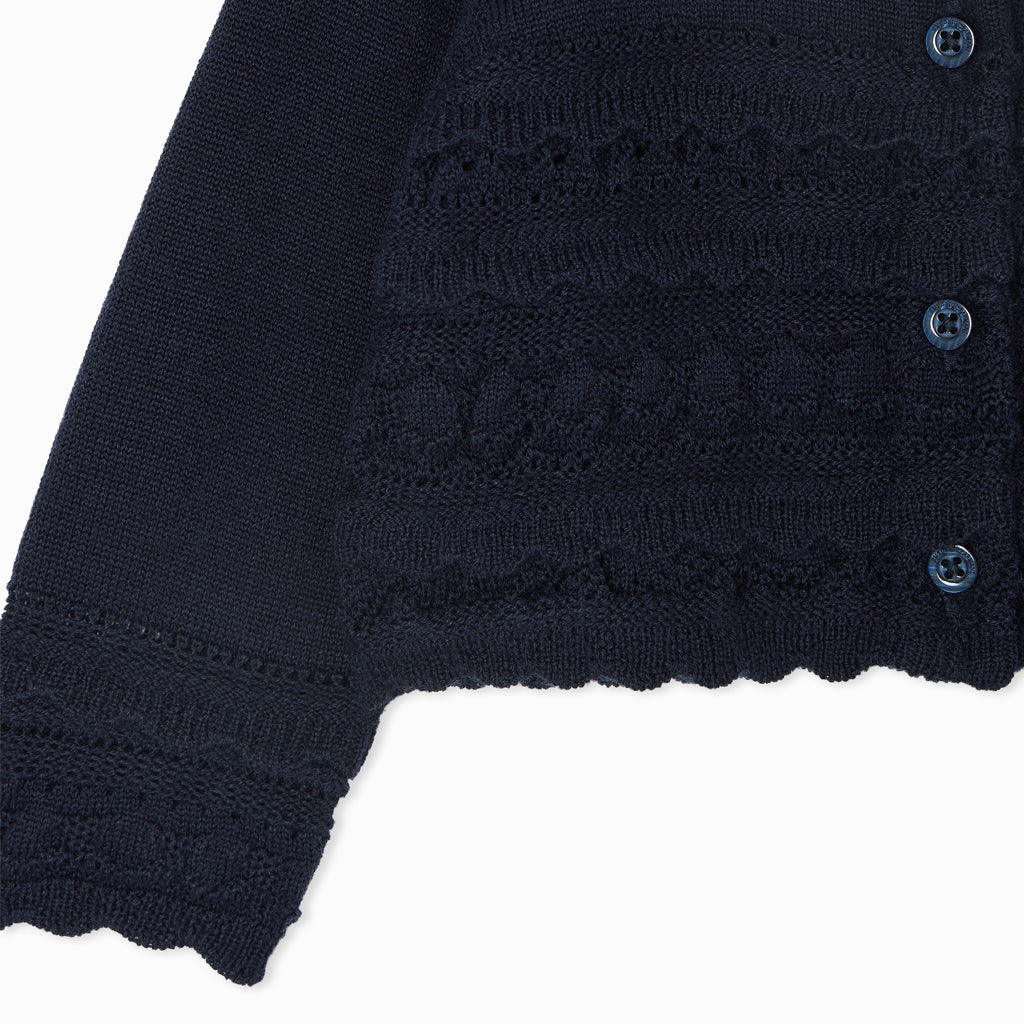 Emporio Armani Junior Logo All-Over Cardigan