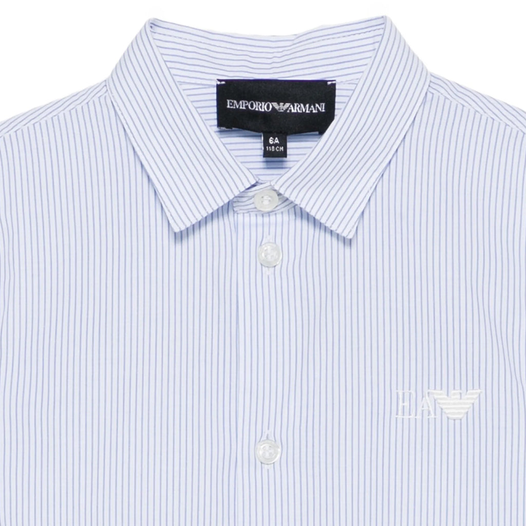 Emporio Armani Junior Striped Shirt