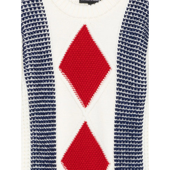 Emporio Armani Junior Cable Knit Pullover