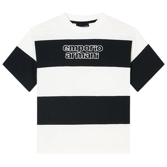 Emporio Armani Junior Striped T-shirt