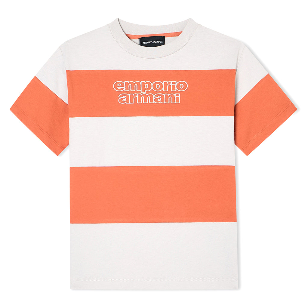 Emporio Armani Junior Striped T-shirt