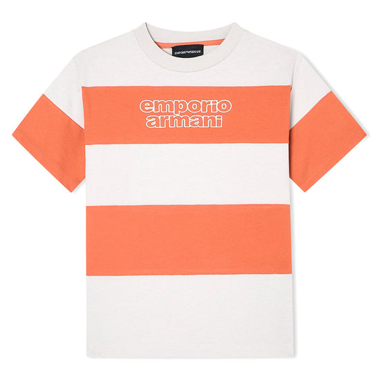 Emporio Armani Junior Striped T-shirt