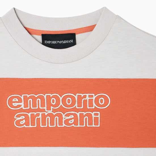 Emporio Armani Junior Striped T-shirt