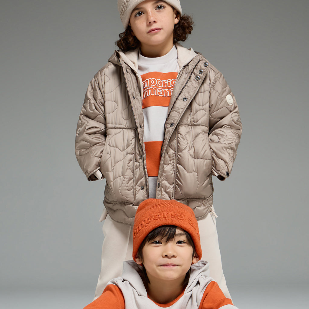 Emporio Armani Junior Striped T-shirt