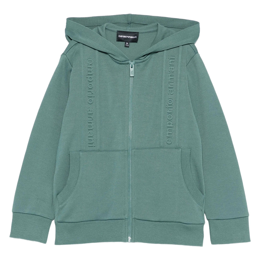 Emporio Armani Junior Hooded Sweat Jacket