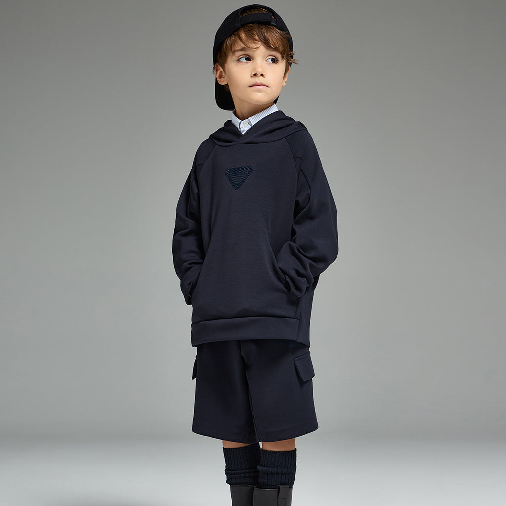 Emporio Armani Junior Hooded Sweatshirt