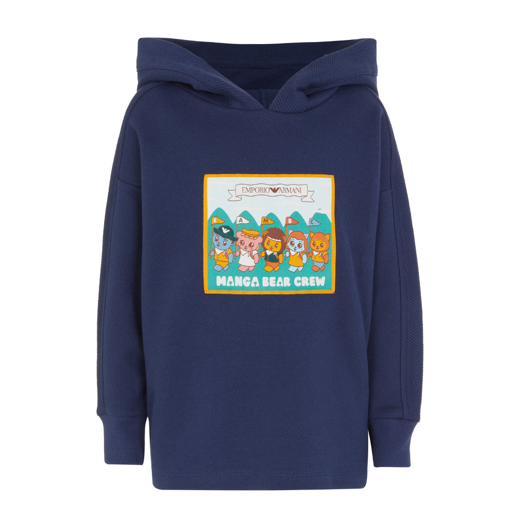 Emporio Armani Junior Hooded Sweatshirt