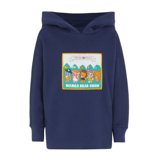 Emporio Armani Junior Hooded Sweatshirt