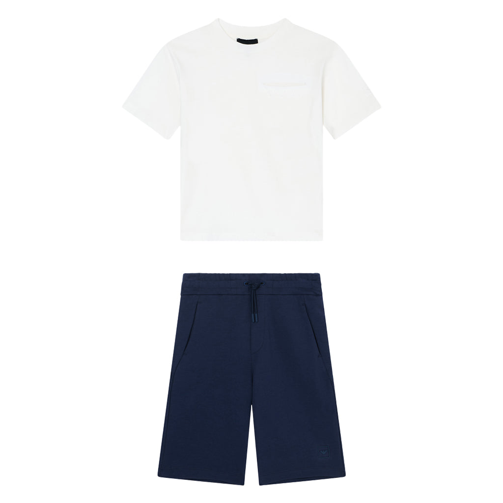 Emporio Armani Junior T-shirt and Shorts Set