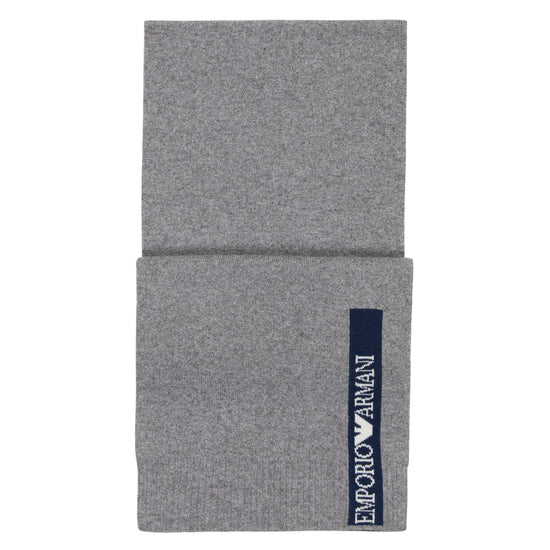 Emporio Armani Junior Beanie Hat and Scarf Set