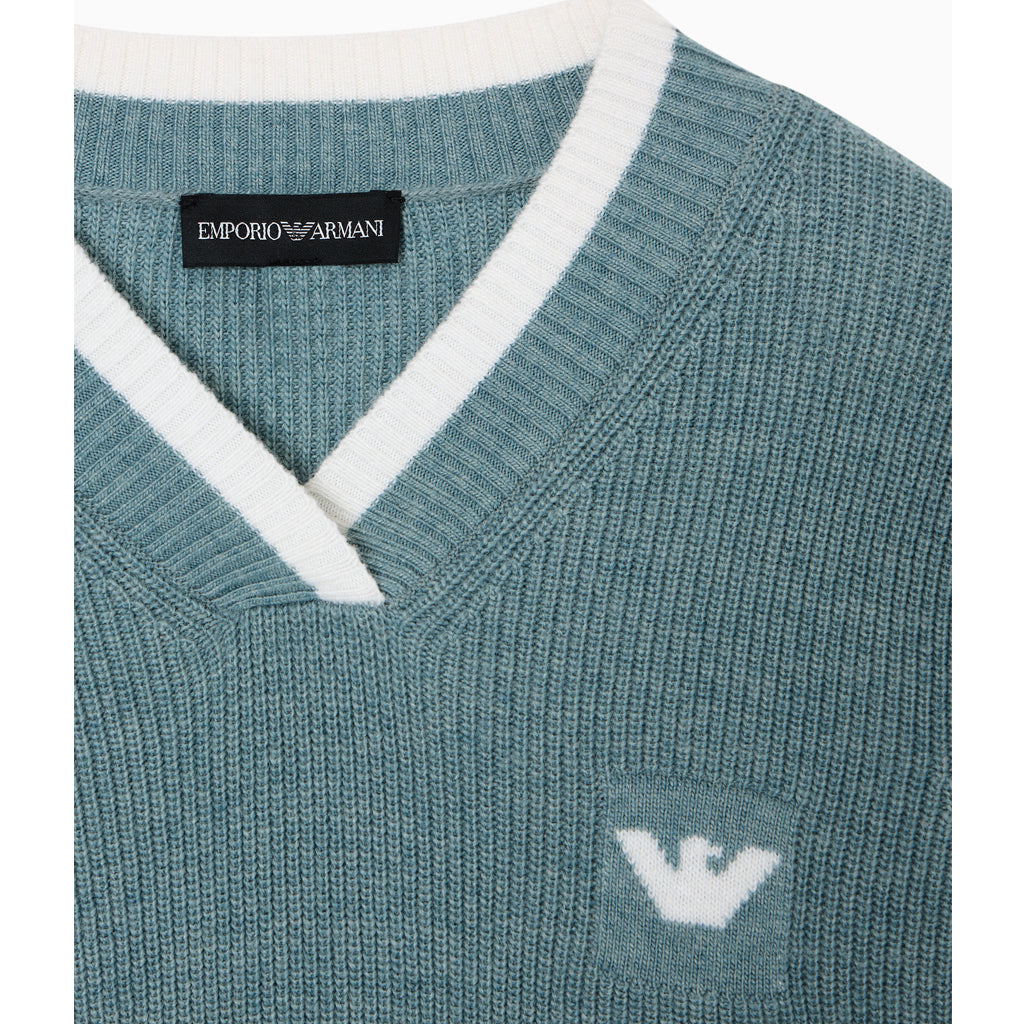 Emporio Armani Junior Logo Pullover