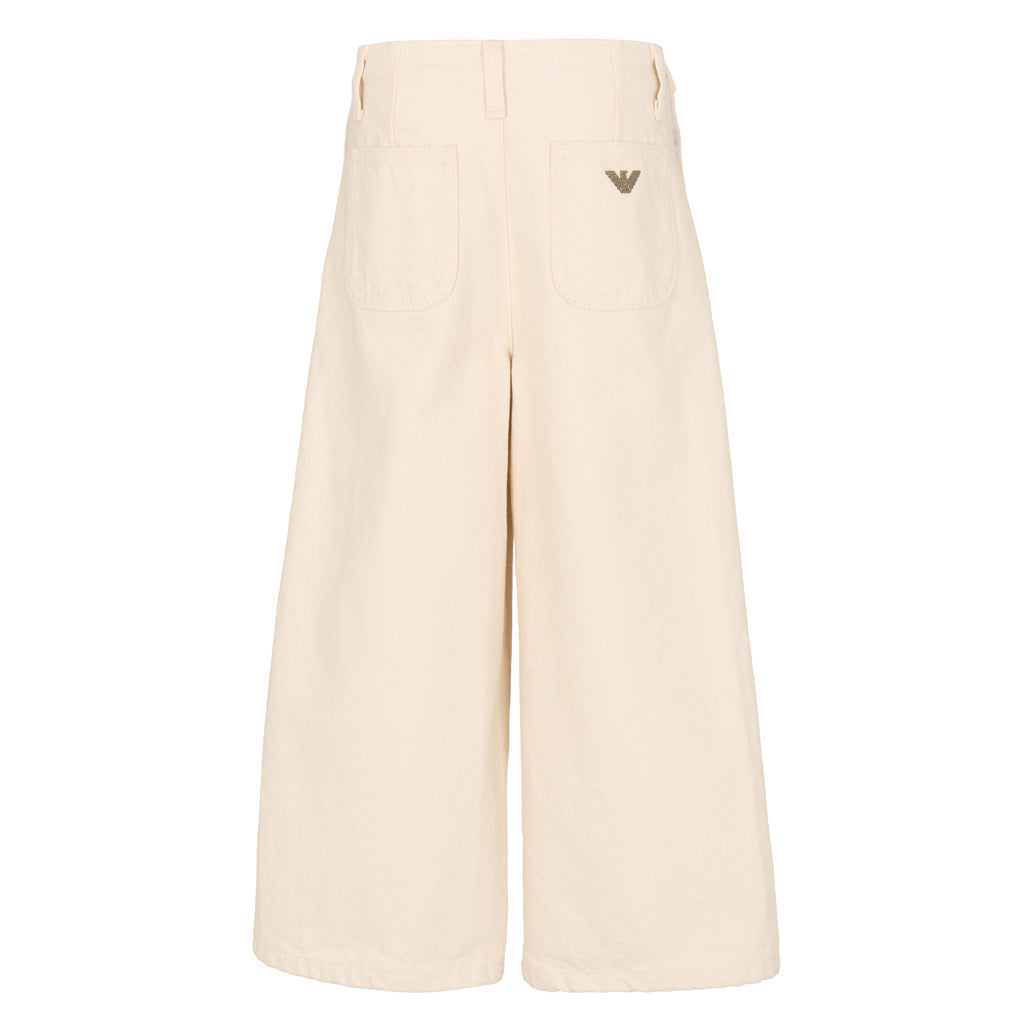 Emporio Armani Junior Twill Trousers