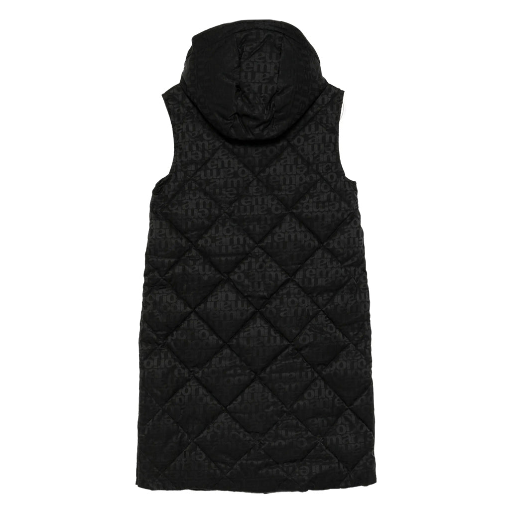 Emporio Armani Junior All-Over Jacquard Coat