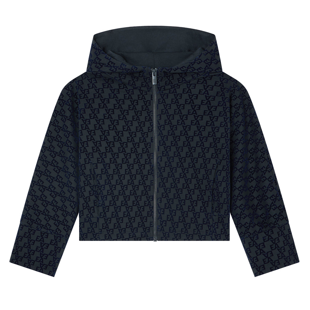 Emporio Armani Junior Hooded Sweat Jacket
