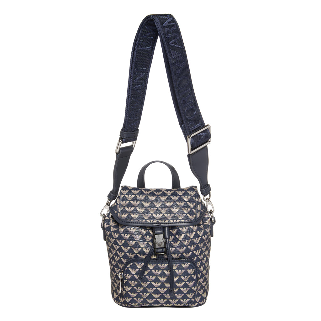 Emporio Armani Junior Eagle Logo Backpack
