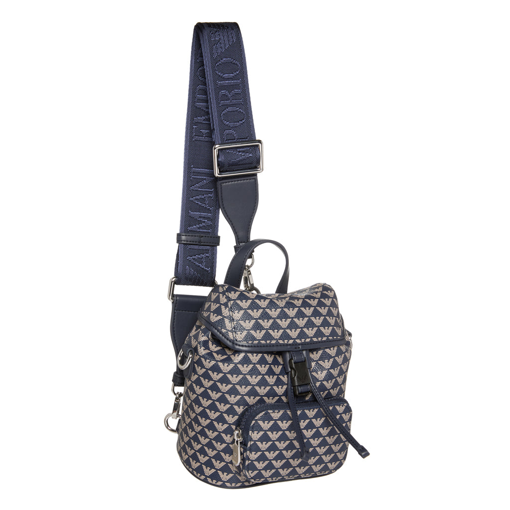 Emporio Armani Junior Eagle Logo Backpack