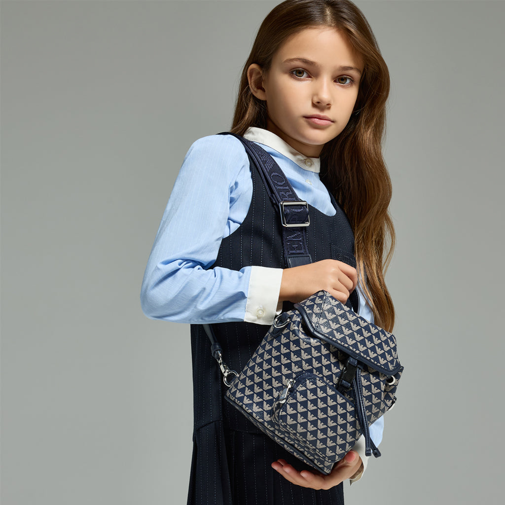 Emporio Armani Junior Eagle Logo Backpack