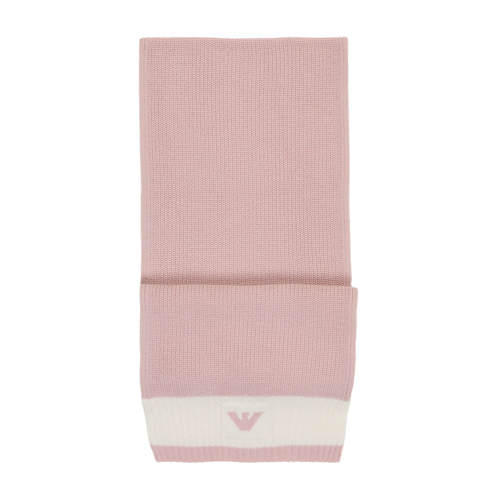 Emporio Armani Junior Beanie Hat and Scarf Set