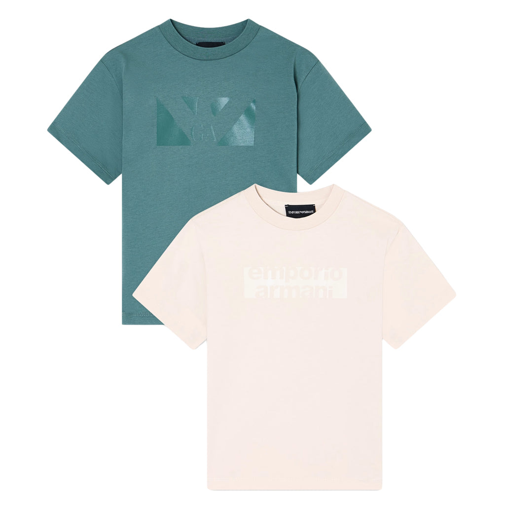Emporio Armani Junior Set of Two T-shirts