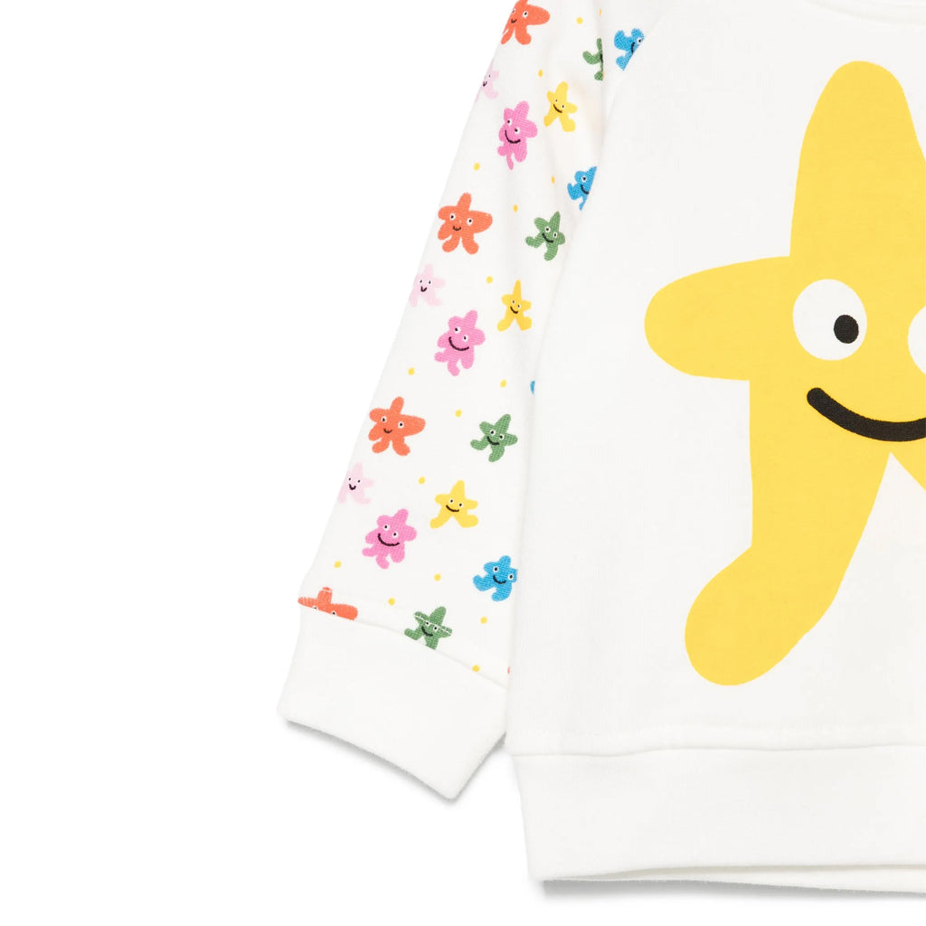Stella McCartney Kids Ditsy Stars Fleece Sweatshirt