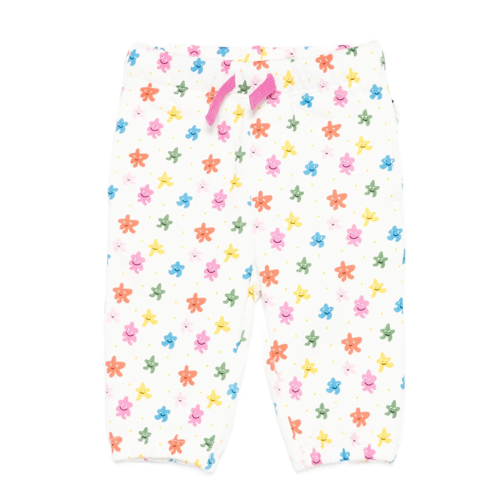 Stella McCartney Kids Stars All-Over Print Fleece Joggers