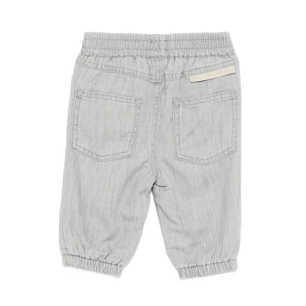 Stella McCartney Kids Squirrel Light Denim Trousers
