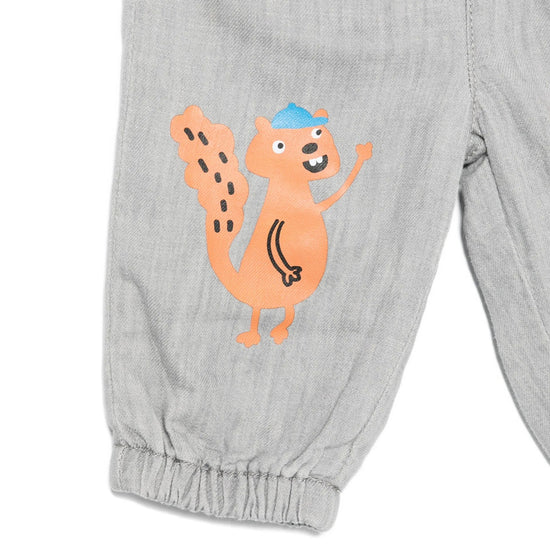 Stella McCartney Kids Squirrel Light Denim Trousers