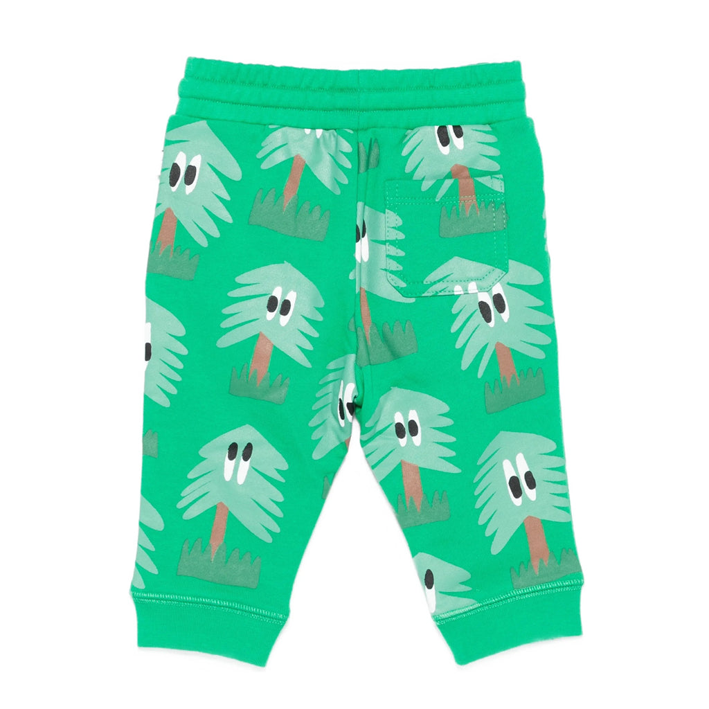 Stella McCartney Kids Tree All-Over Print Fleece Joggers
