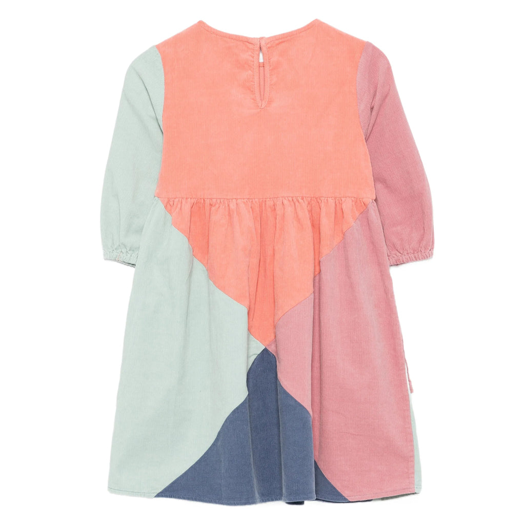 Stella McCartney Kids Birds Velvet Woven Dress