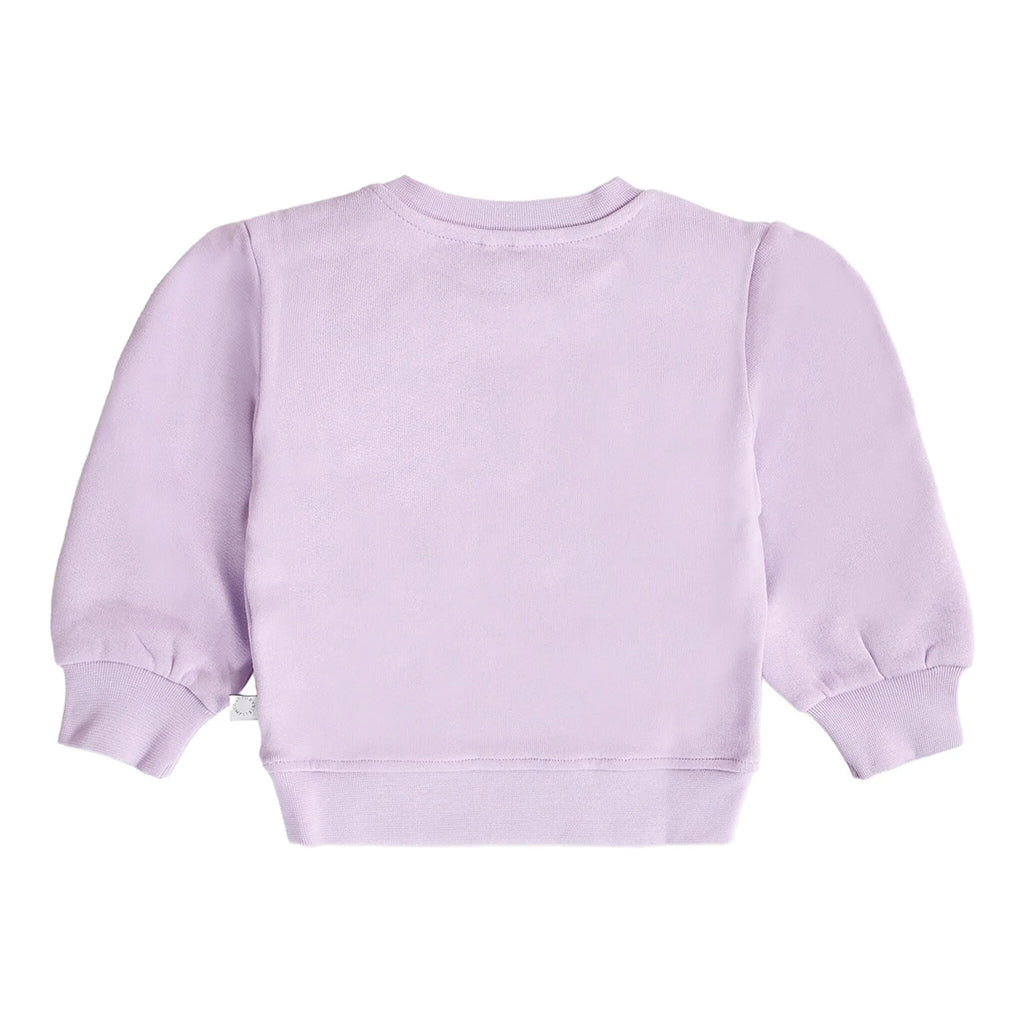 Stella McCartney Kids Rainbow Love Print Fleece Sweatshirt