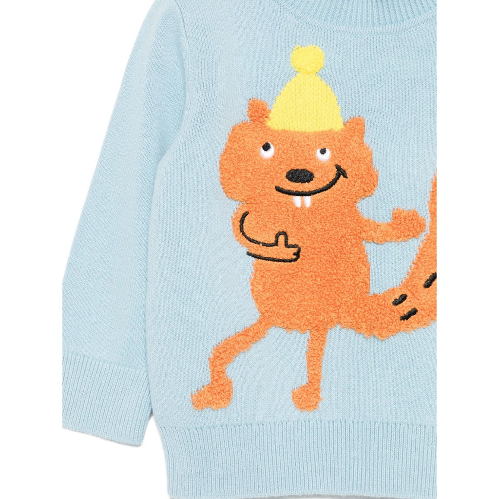 Stella McCartney Kids Squirrel Knit Jumper