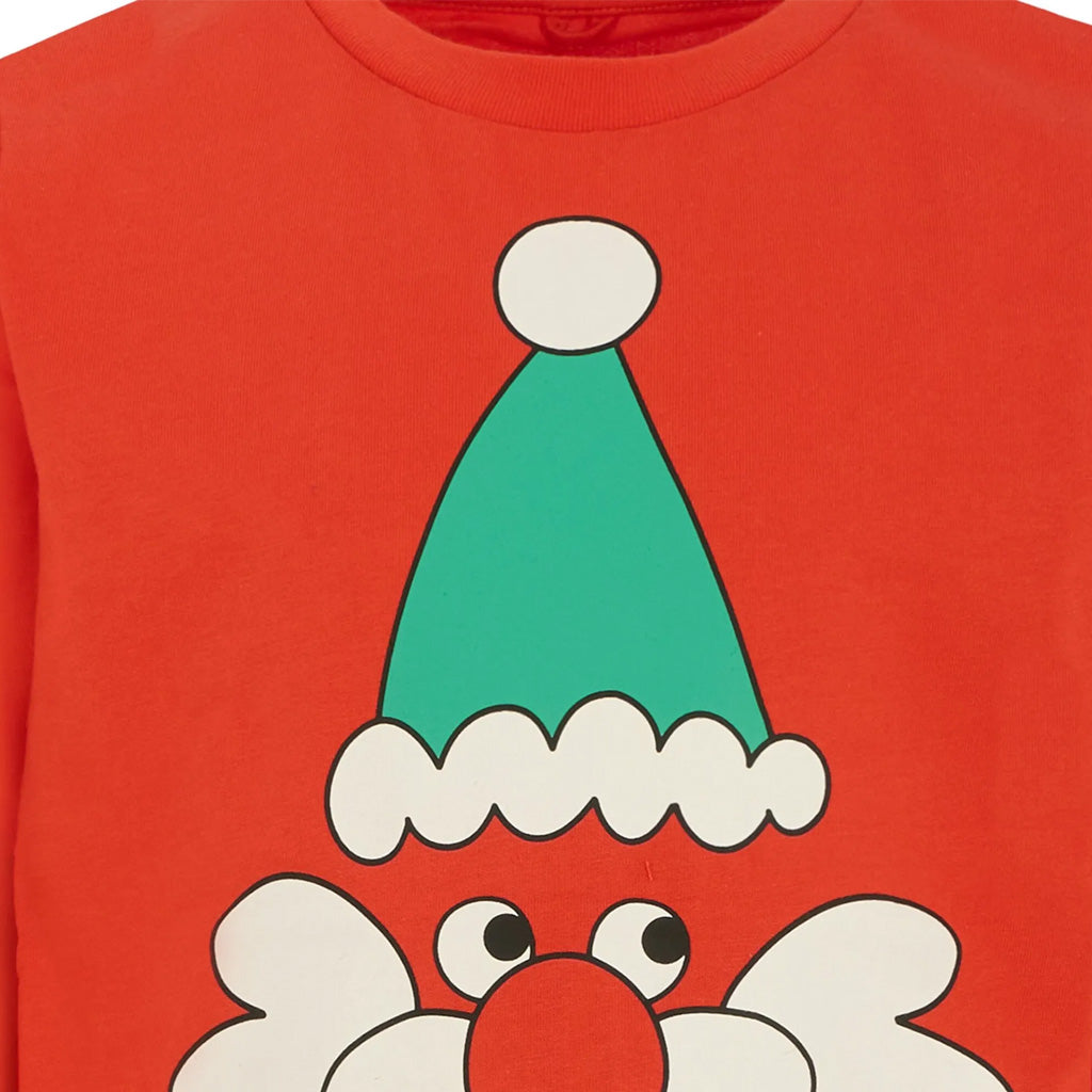 Stella McCartney Kids Xmas Yeti Print T-shirt