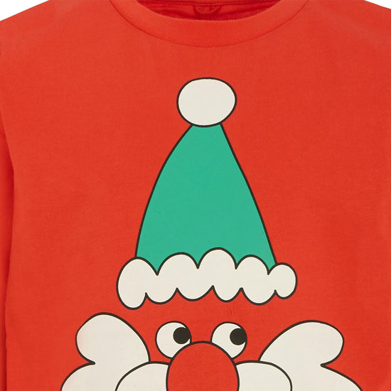 Stella McCartney Kids Xmas Yeti Print T-shirt