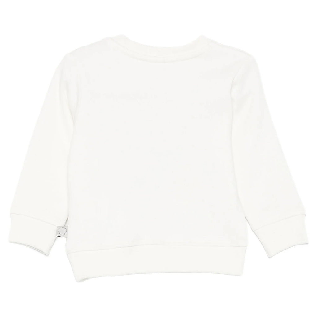 Stella McCartney Kids Rainbow Love Print Fleece Sweatshirt