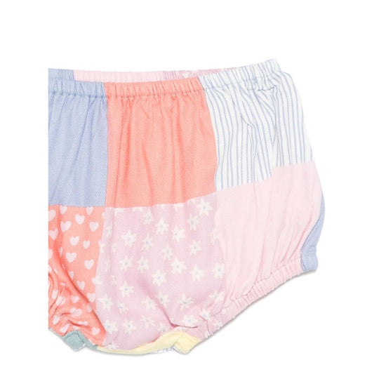 Stella McCartney Kids Patchwork All-Over Print Dress