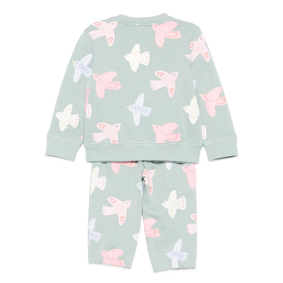 Stella McCartney Kids Birds All-Over Print Fleece Tracksuit
