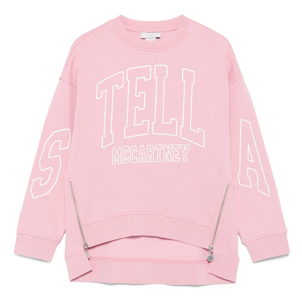 Stella McCartney Kids Logo Graphic Fleece Sweatshirt