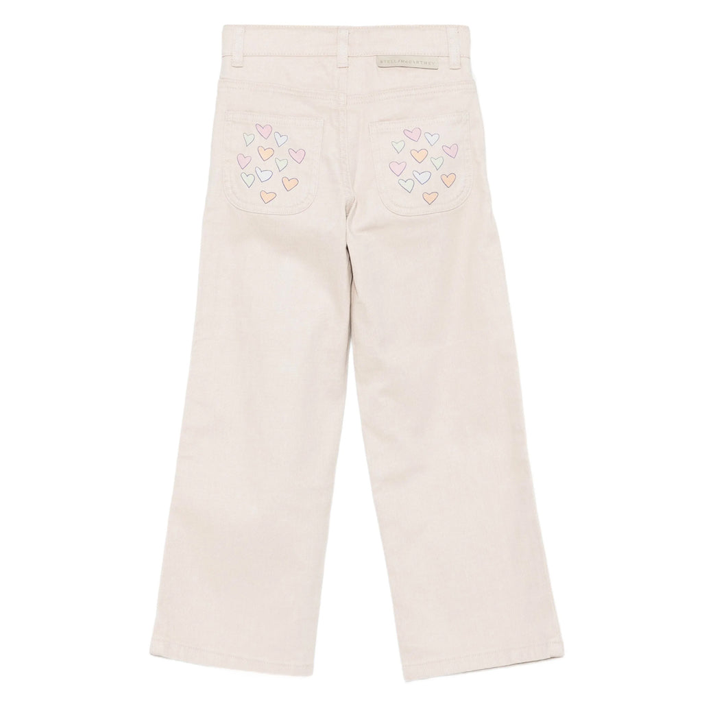 Stella McCartney Kids Cotton Gabardine Trousers