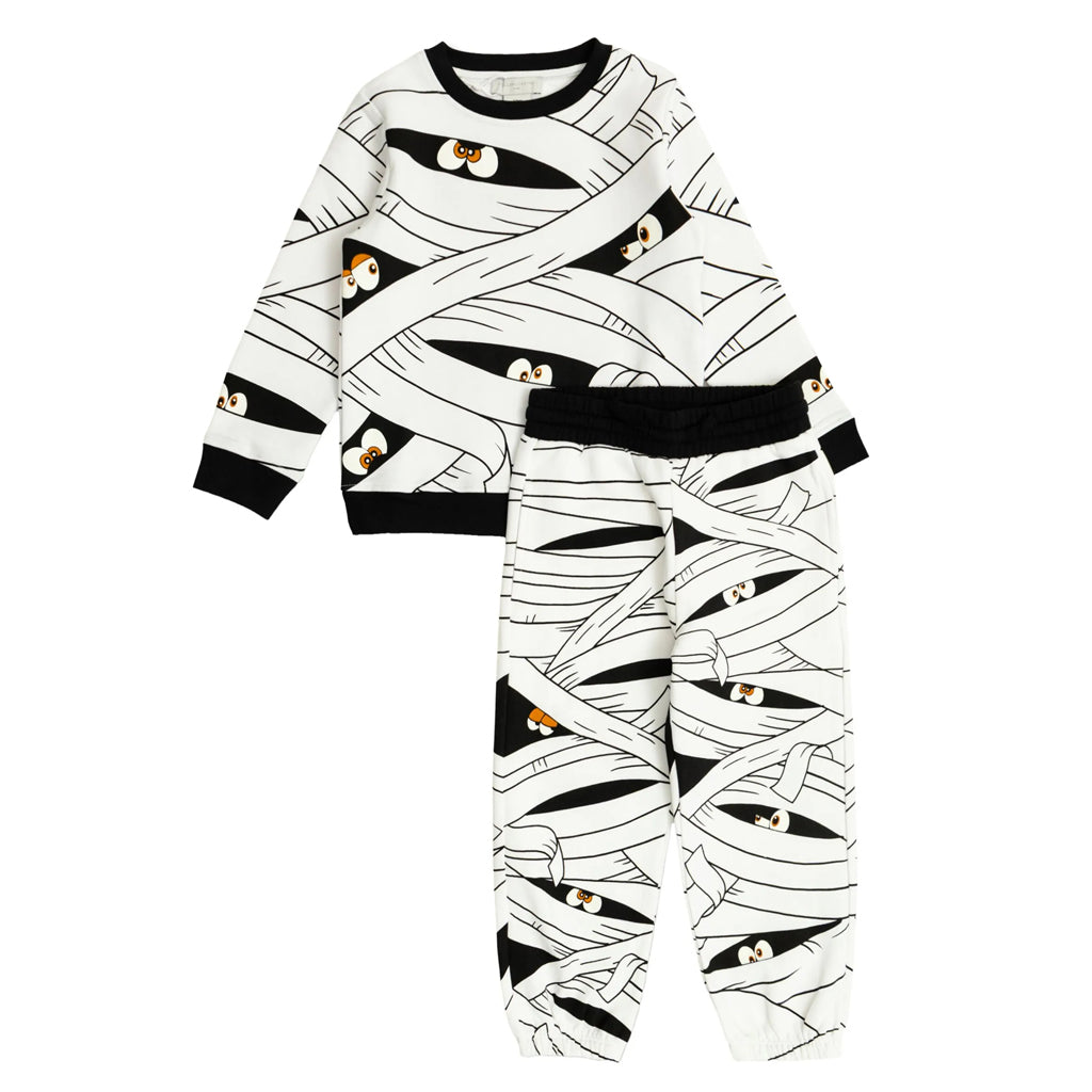 Stella McCartney Kids Mummy All-Over Print Fleece Tracksuit