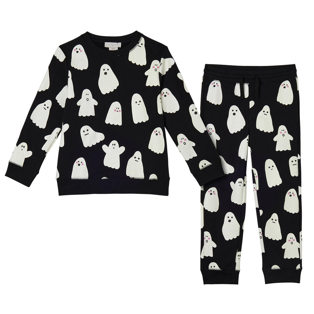 Stella McCartney Kids Ghosts All-Over Print Fleece Tracksuit