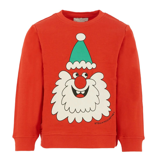 Stella McCartney Kids Xmas Yeti Fleece Sweatshirt