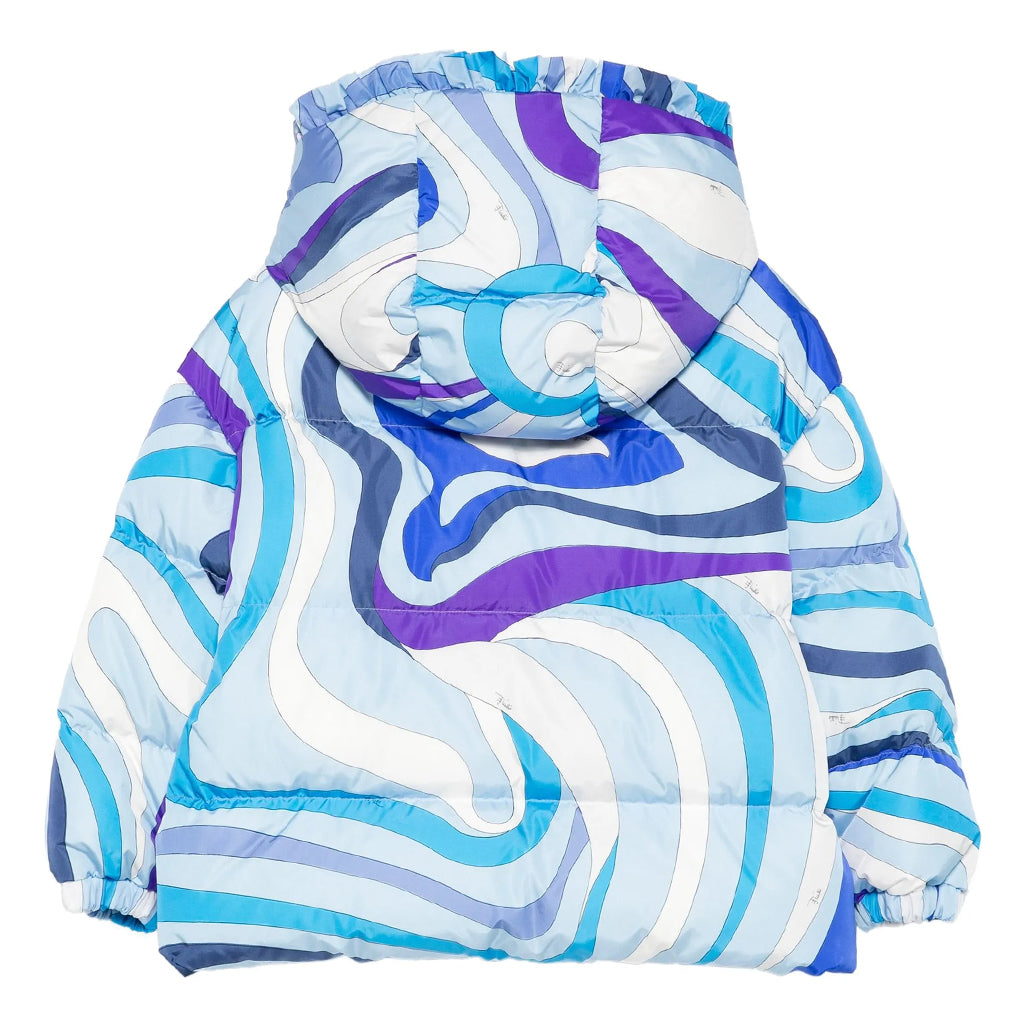 Emilio Pucci Printed Nylon Puffer Jacket