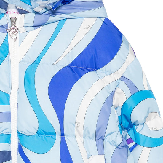 Emilio Pucci Printed Nylon Puffer Jacket