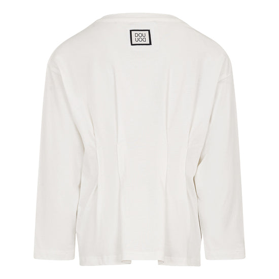 Douuod Kids Pleated Waist T-shirt