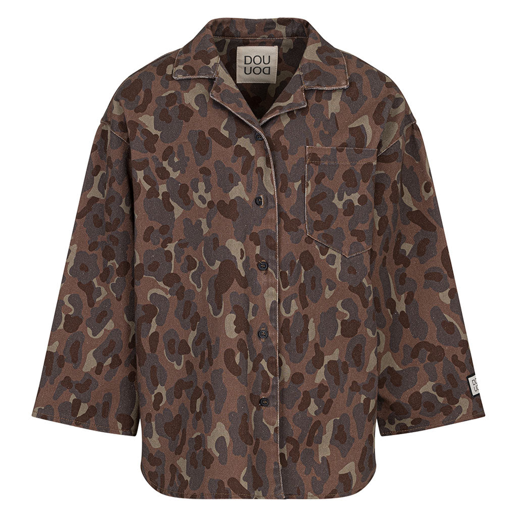 Douuod Kids Camo Overshirt