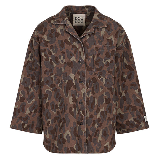 Douuod Kids Camo Overshirt