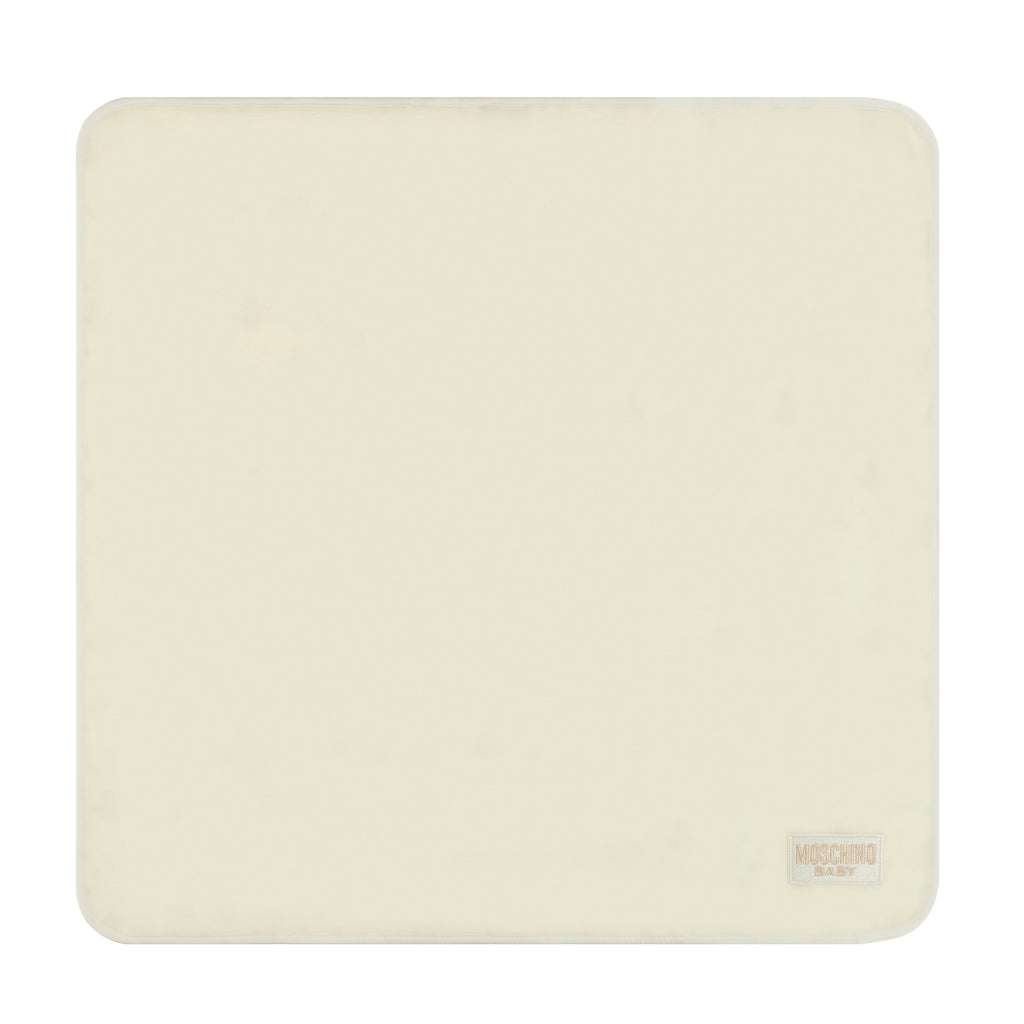 Moschino Kids Teddy Graphic Blanket