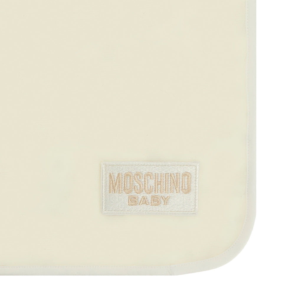 Moschino Kids Teddy Graphic Blanket